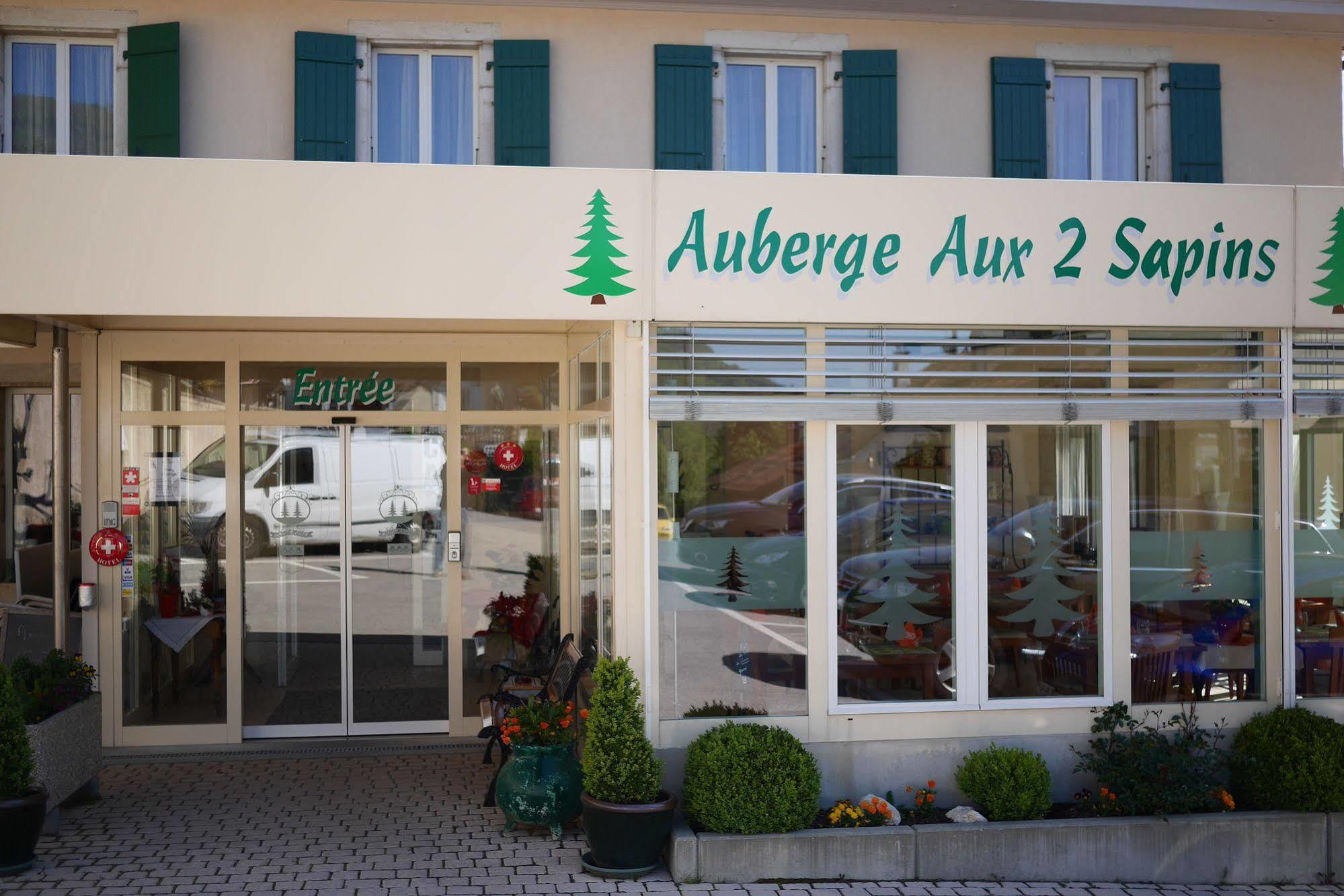 Auberge Aux Deux Sapins Montricher Exteriér fotografie