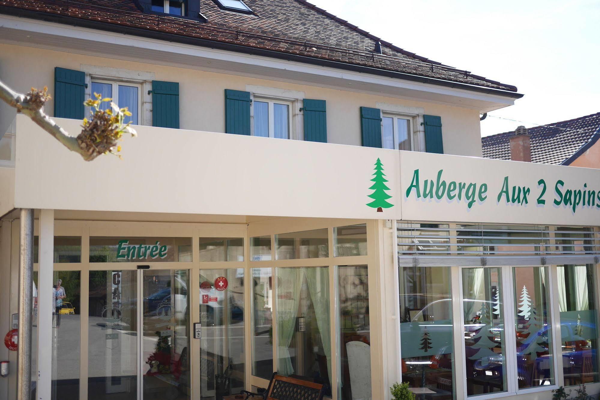 Auberge Aux Deux Sapins Montricher Exteriér fotografie